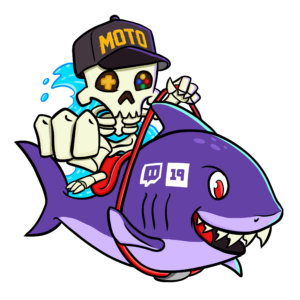MotoBrigade Limited Edition TwitchCon 2019 Shark